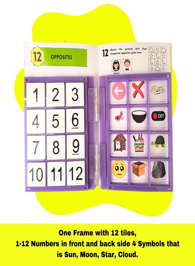 EDUSTAR Frame Brainers | Interactive Brain Coordination Kids Game for 3+ | Develops Phonics, Grammar, Math, Science & Critical Thinking Skills | Progressive Learning with 3 Levels & Match Frame - Image 5
